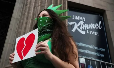 Trump Hails Jimmy Kimmel Program Cancellation as TV Stations Replace Show with Charlie Kirk Memorial