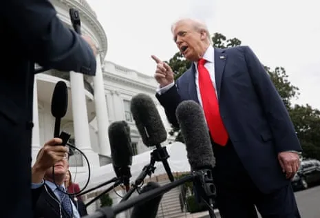 Donald Trump Confronts Down Under Correspondent, Confirms Discussion with Anthony Albanese